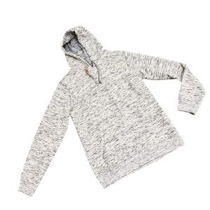 Men's Don Julio Gray cream Hooded kangaroo pocket Sweatshirt embroidered medium